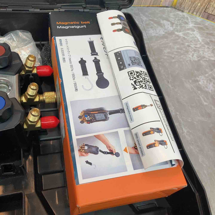 testo テストー デジタルマニホールド 550s ホース付き【八潮店】