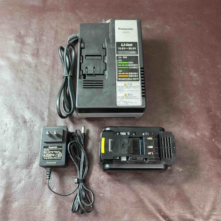 【中古品】パナソニック(Panasonic) コードレス工事用扇風機 EZ37A4-B【東大和店】
