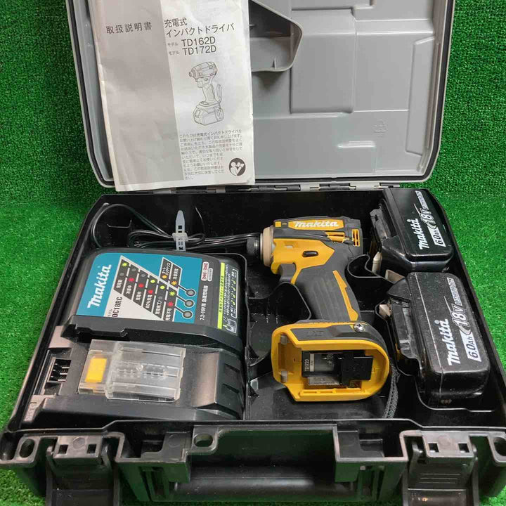 マキタ(makita) コードレスインパクトドライバー TD172DGXFY【川崎店】