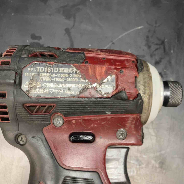 【中古品】マキタ(makita) コードレスインパクトドライバー TD161DZAR 動作確認済み【川越店】