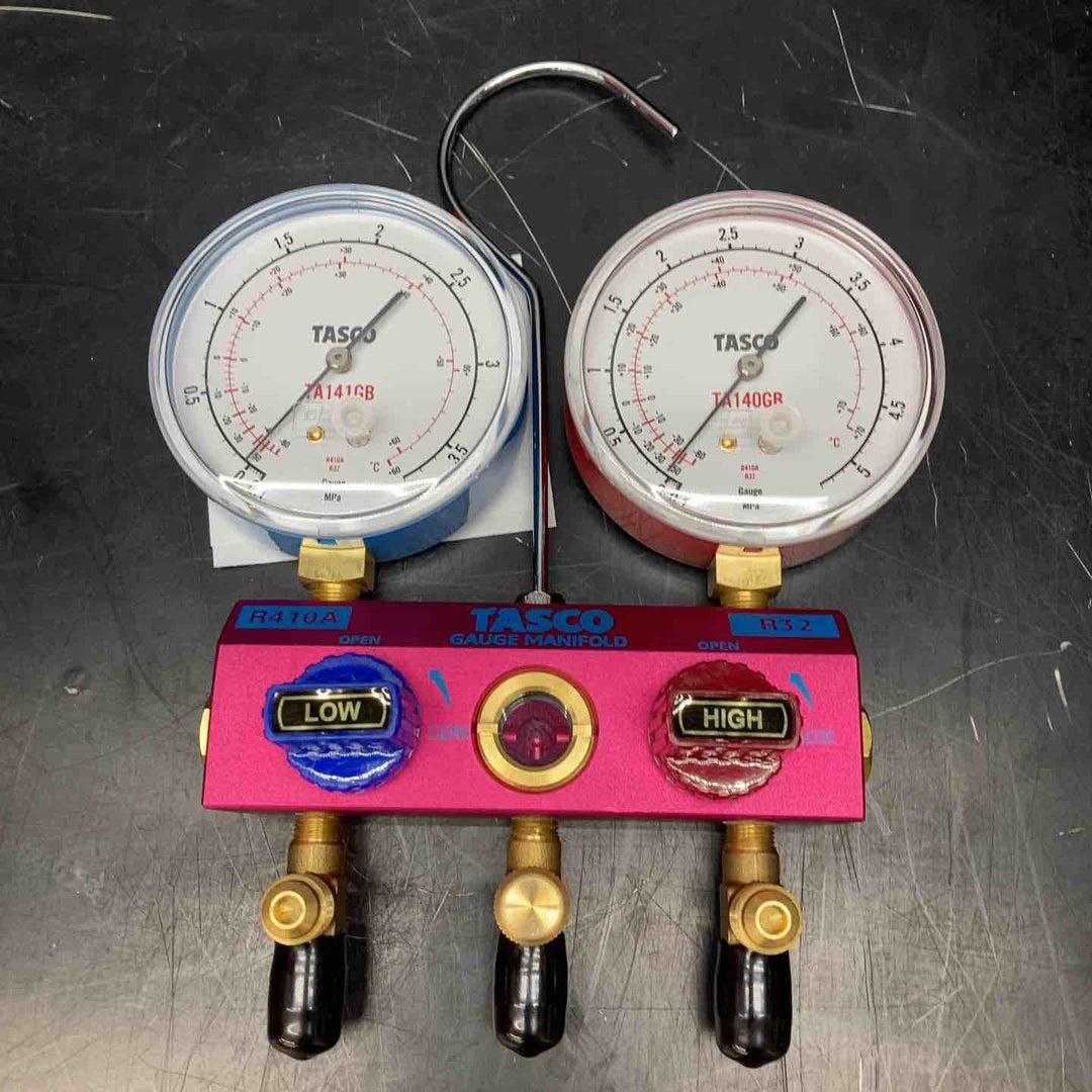 ◇イチネンTASCO  R410A/R32ゲージマニホールドキット　TA122GB-1【川越店】