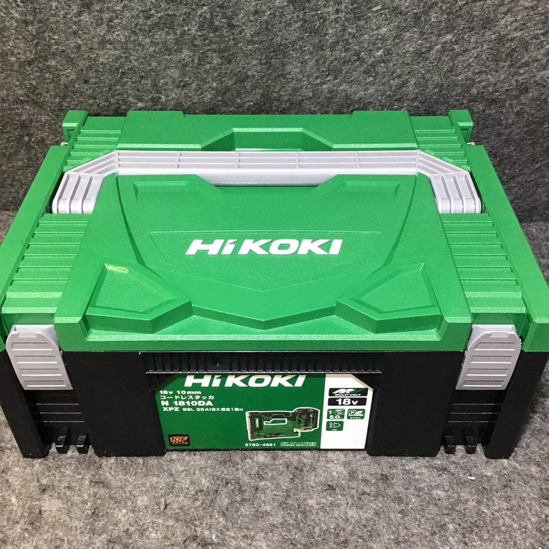 【未使用品】ハイコーキ(HIKOKI ※旧:日立工機) コードレスタッカ N1810DA(XPZ)【桶川店】