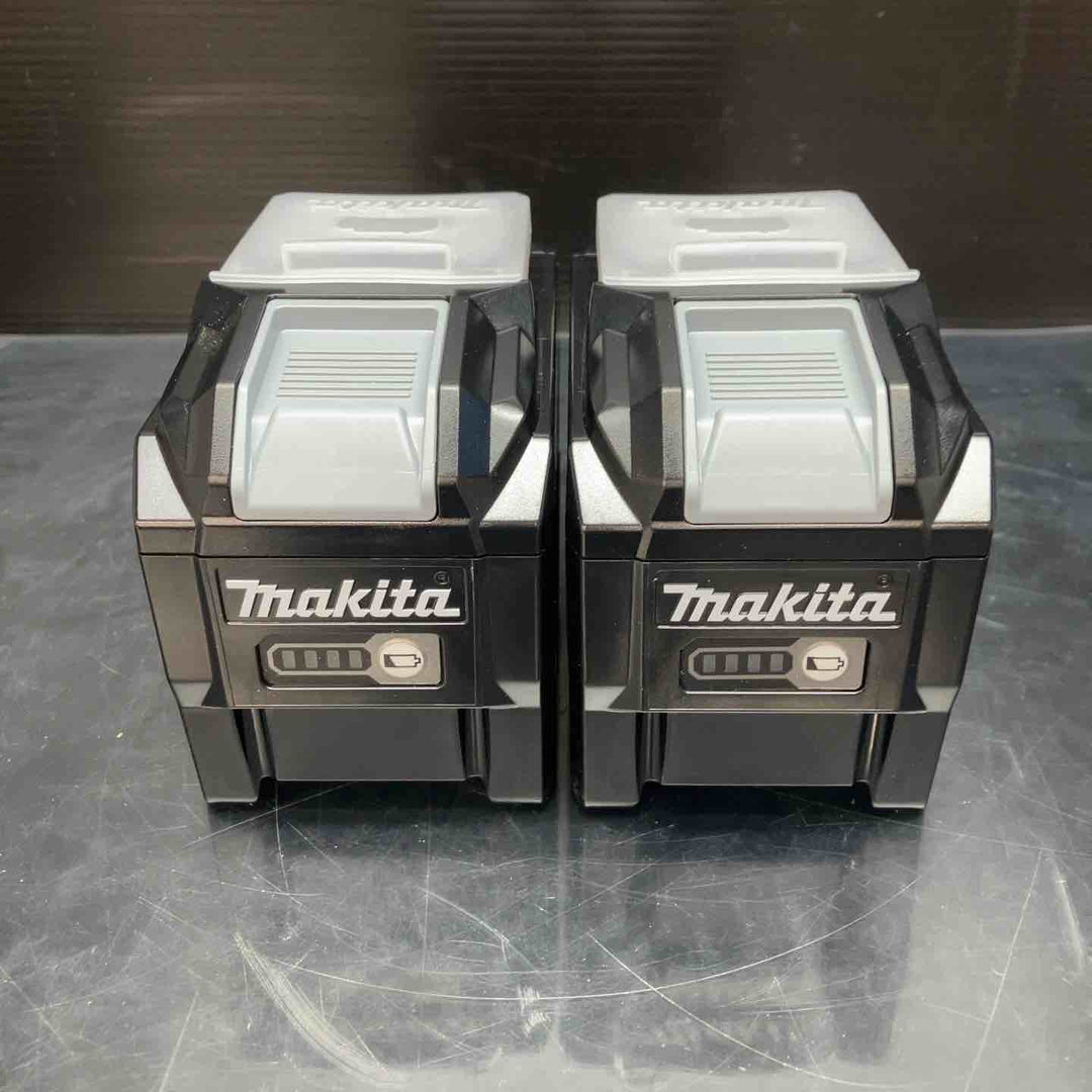 売り切り！【未使用品】★マキタ(makita) リチウムイオンバッテリー 40Vmax/8.0Ah BL4080H 2個セット【川越店】