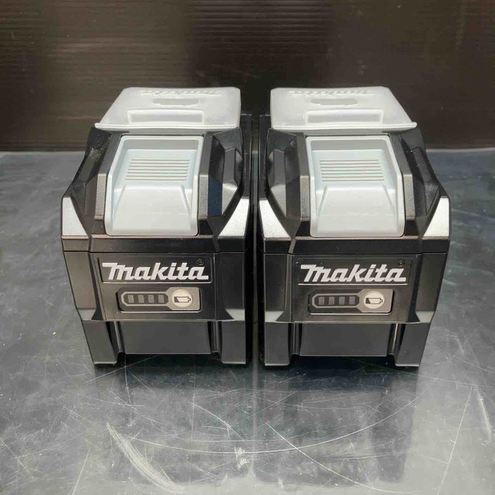 売り切り！【未使用品】★マキタ(makita) リチウムイオンバッテリー 40Vmax/8.0Ah BL4080H 2個セット【川越店】