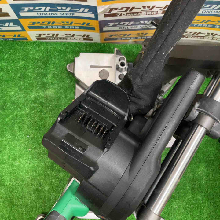 ★ハイコーキ(HIKOKI ※旧:日立工機) コードレス卓上スライド丸のこ C3606DRB(K)(NN)【草加店】