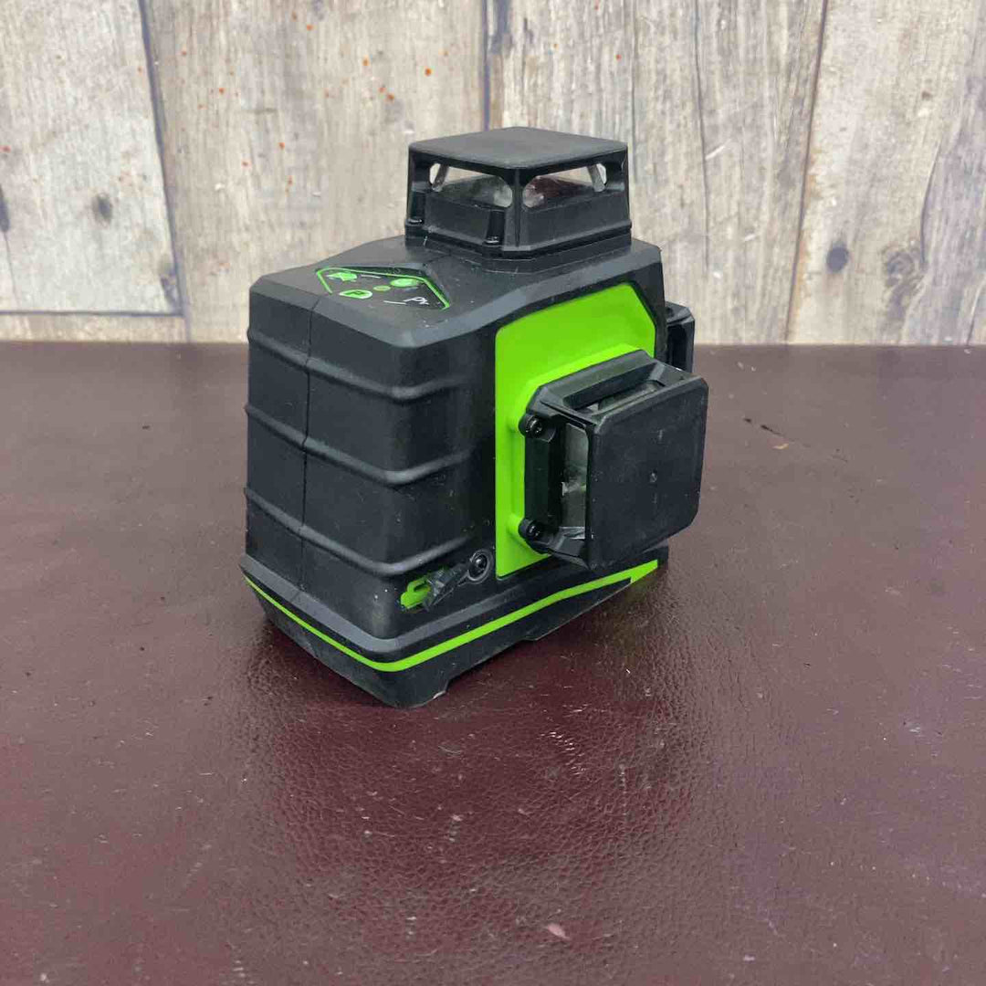 【中古品】 Huepar 3x360° レーザー墨出し器 グリーン 緑色 レーザー フルライン照射モデル GF360G 【東大和店】