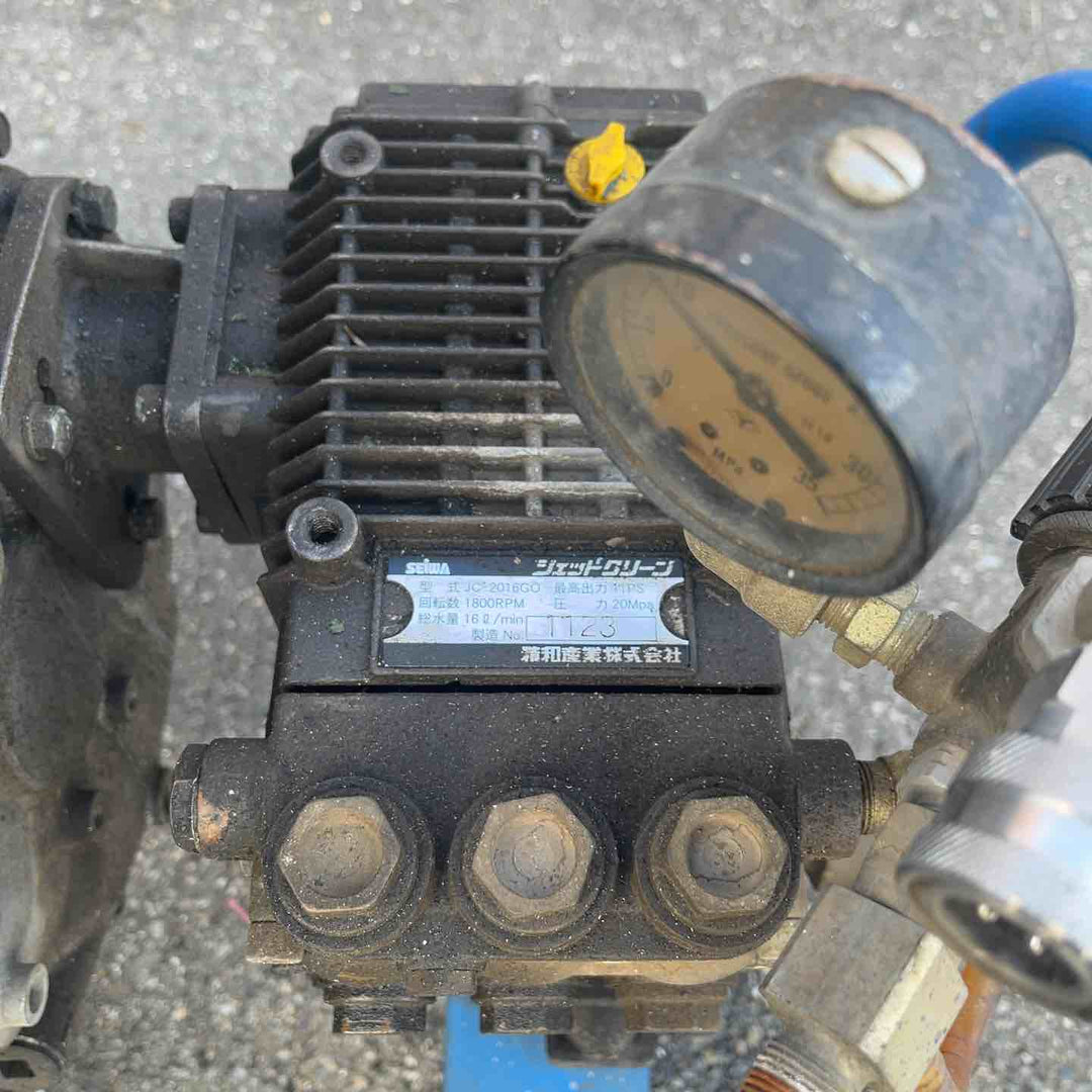 【ジャンク品／店頭受取り限定】セイワ エンジン高圧洗浄機 JC-2016GO【岩槻店】
