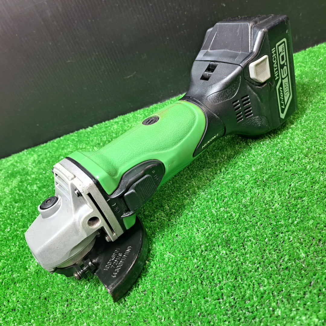 ◇ハイコーキ(HIKOKI ※旧:日立工機) 100mmコードレスディスクグラインダー  G18DSL(NN) 18V6.0Ahバッテリー付き【岩槻店】