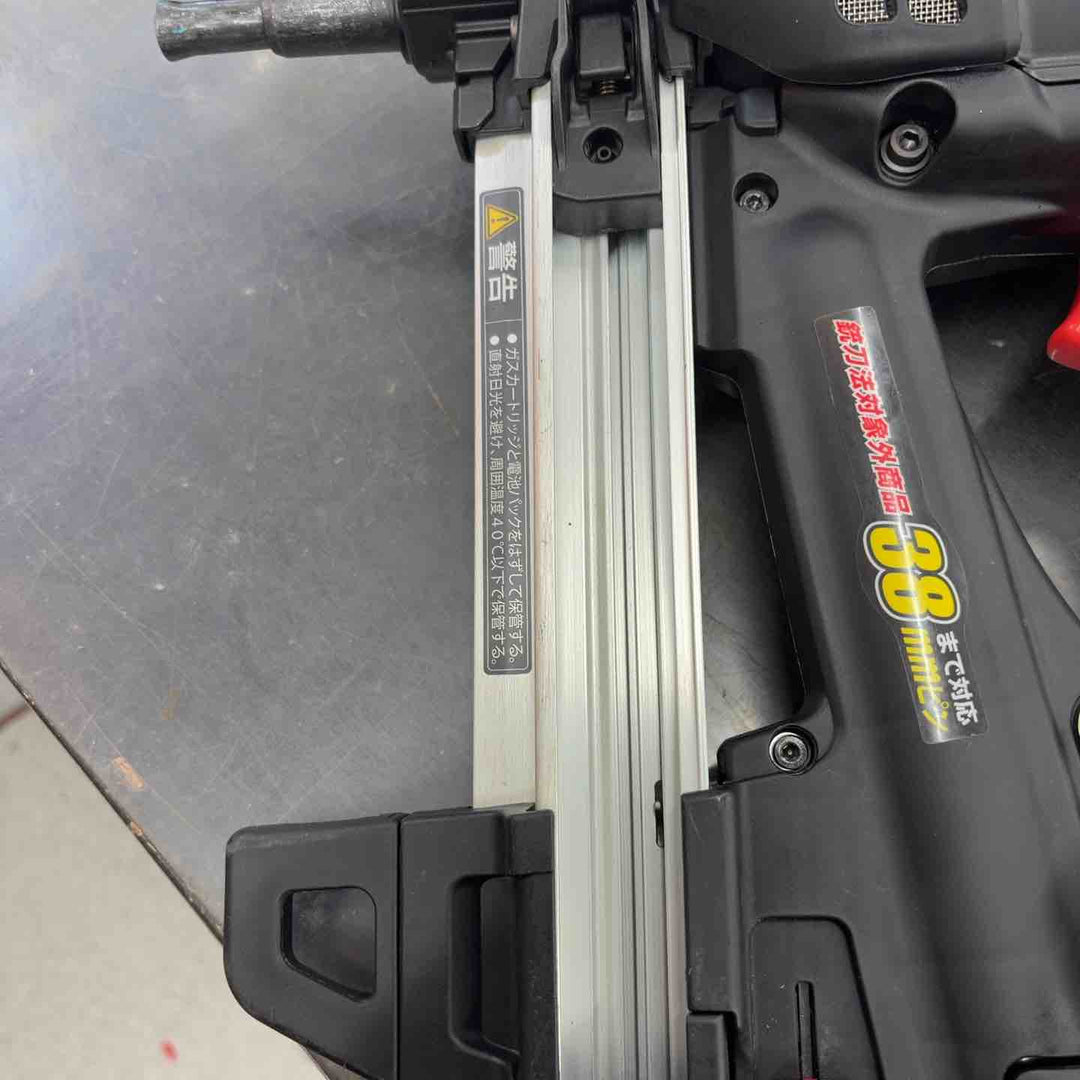 【中古品】マックス MAX ガスネイラ GS-738C2 バッテリー2個 ガス1本 ケース【八潮店】
