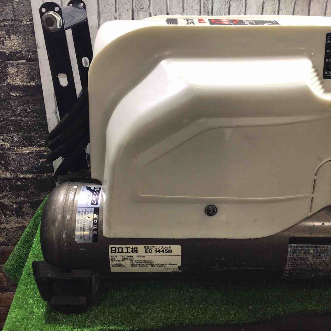 ◇ハイコーキ(HIKOKI ※旧:日立工機) 常圧/高圧エアコンプレッサー EC1445H(W) 11L【川口店】