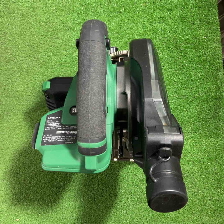 ★ハイコーキ(HIKOKI ※旧:日立工機) コードレスマルノコ C3605DYC(XPS) 動作確認済【川口店】