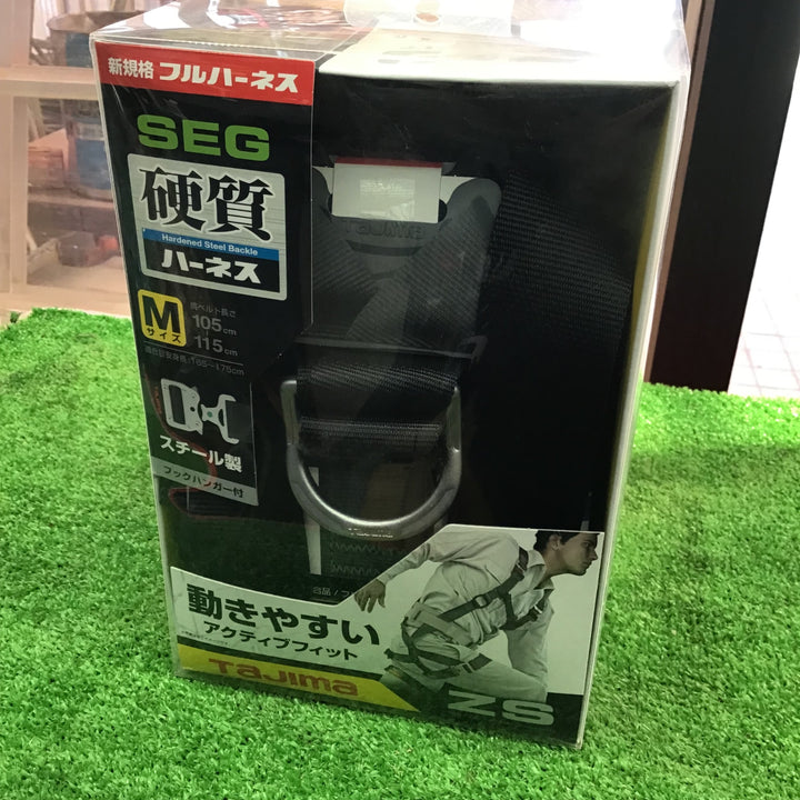 □タジマ(Tajima) ハーネスZS 黒 Mサイズ AZSM-BK【草加店】