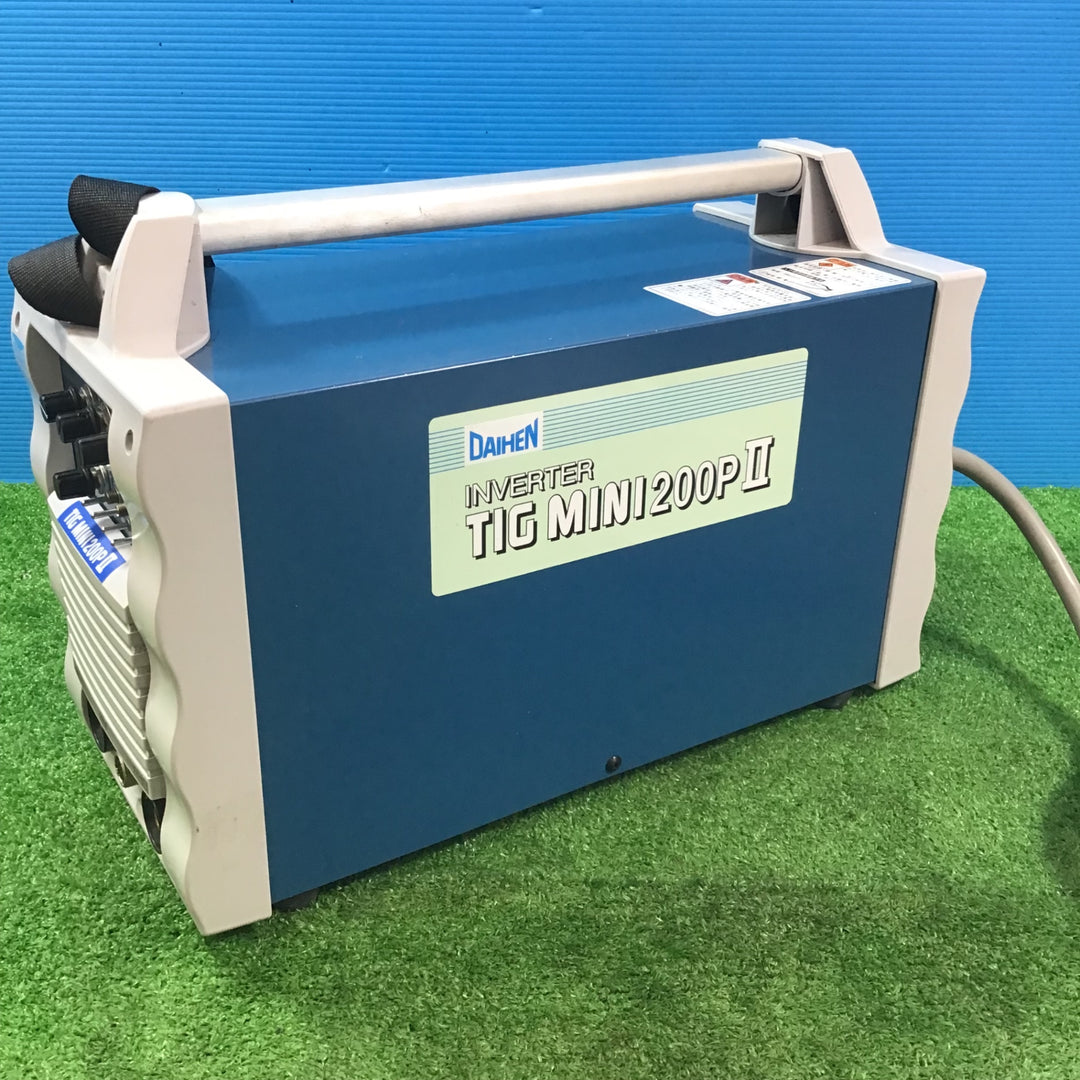 〇ダイヘン(DAIHEN) 直流TIG溶接機 INVERTER TIG MINI 200PⅡ(インバータティグミニ 200P2) VRTPM-202(S-2)【岩槻店】