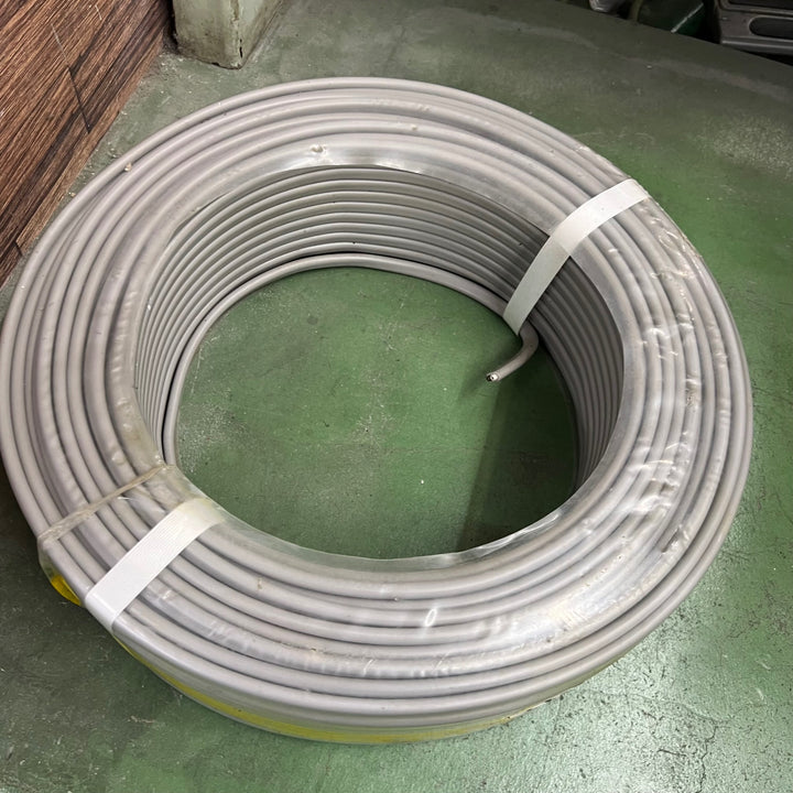 協和電線 VVFケーブル 600Vビニル絶縁ビニルシースケーブル 平形 2.0mm 2心 100m 灰色 VVF2.0×2C×100m【桶川店】