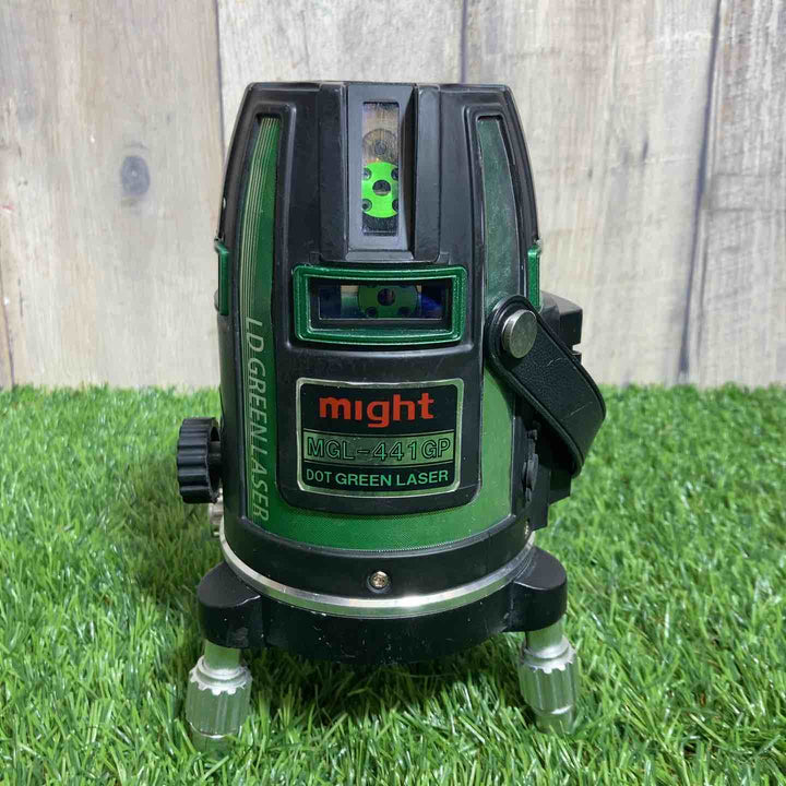 ◇マイト工業 グリーンレーザー墨出し器 MGL-441GP-R マイティライン【戸田店】