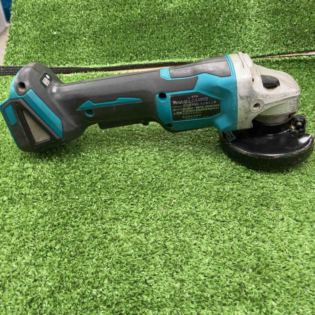 ★マキタ(makita) 100mmコードレスディスクグラインダ GA408DZ【川崎店】