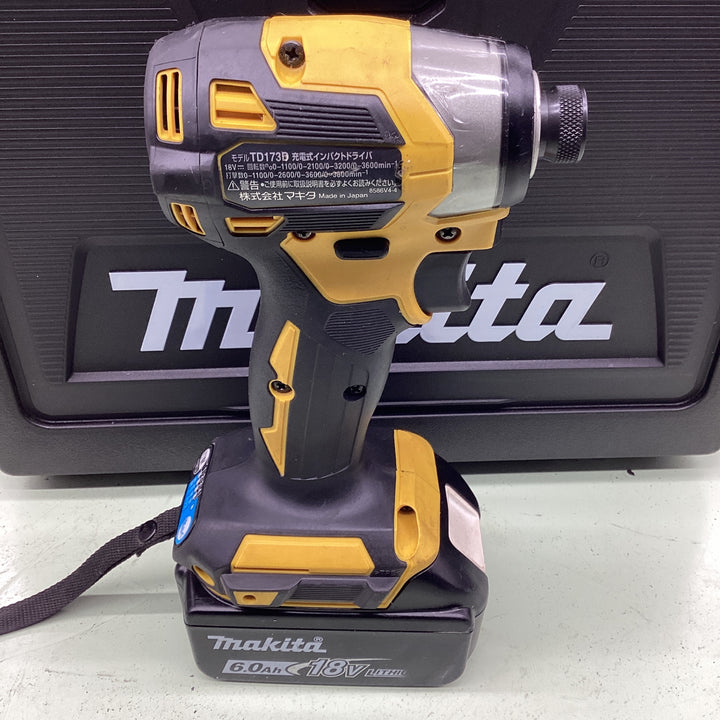 ★マキタ(makita) コードレスインパクトドライバー TD173DGXFY【越谷店】