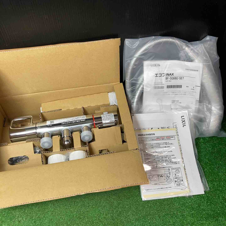 【未使用品(店頭展示品)】LIXIL INAX サーモスタット付シャワーバス水栓 寒冷地用 BF-HW156TNSM【岩槻店】