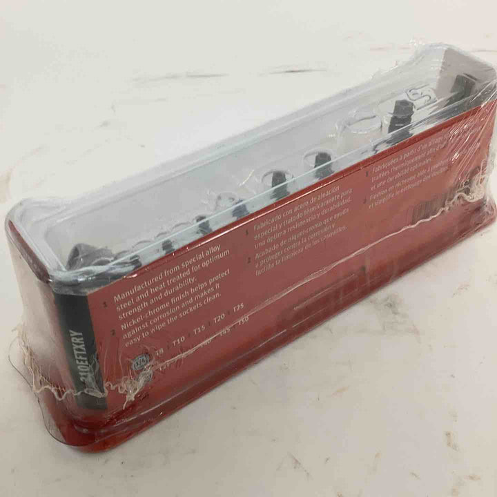 ★スナップオン(Snap-on) 1/4" 3/8"トルクスソケットセット 210EFTXRY【狭山】