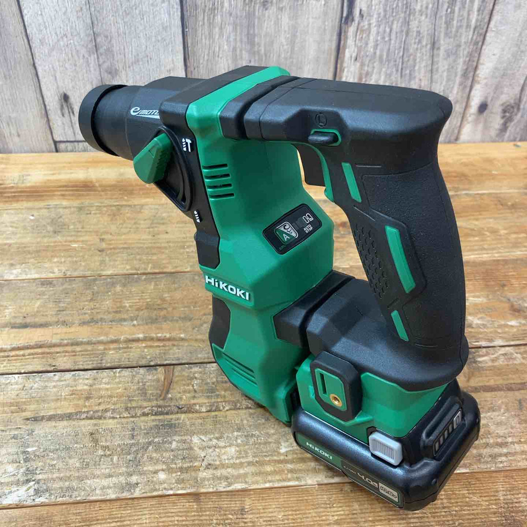 【中古美品】 ◇HiKOKI(ハイコーキ) 10.8V コードレス ハンマドリル  DH12DD(2LSK) 蓄電池2個・充電器・ケース付き 【東大和店】