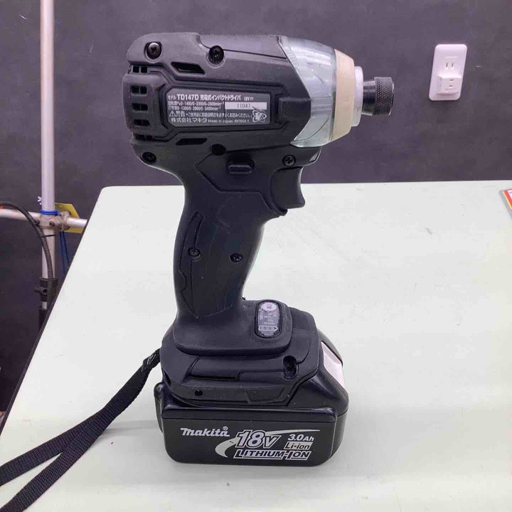 ★マキタ(makita) コードレスインパクトドライバー TD147DRFXB【越谷店】