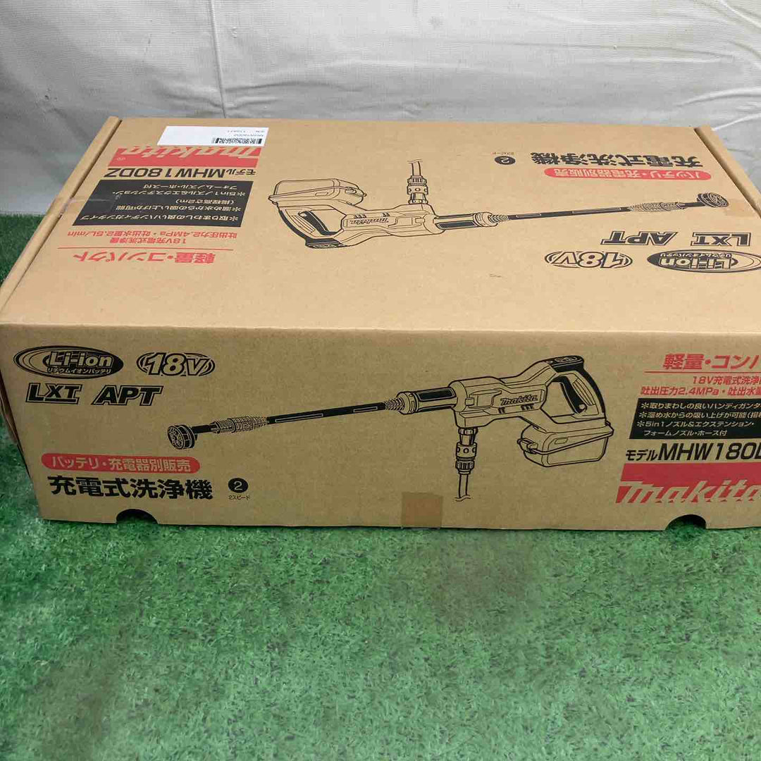 ★マキタ(makita) コードレス高圧洗浄機 MHW180DZ ペットボトルアダプターとフォームノズル付き【町田店】