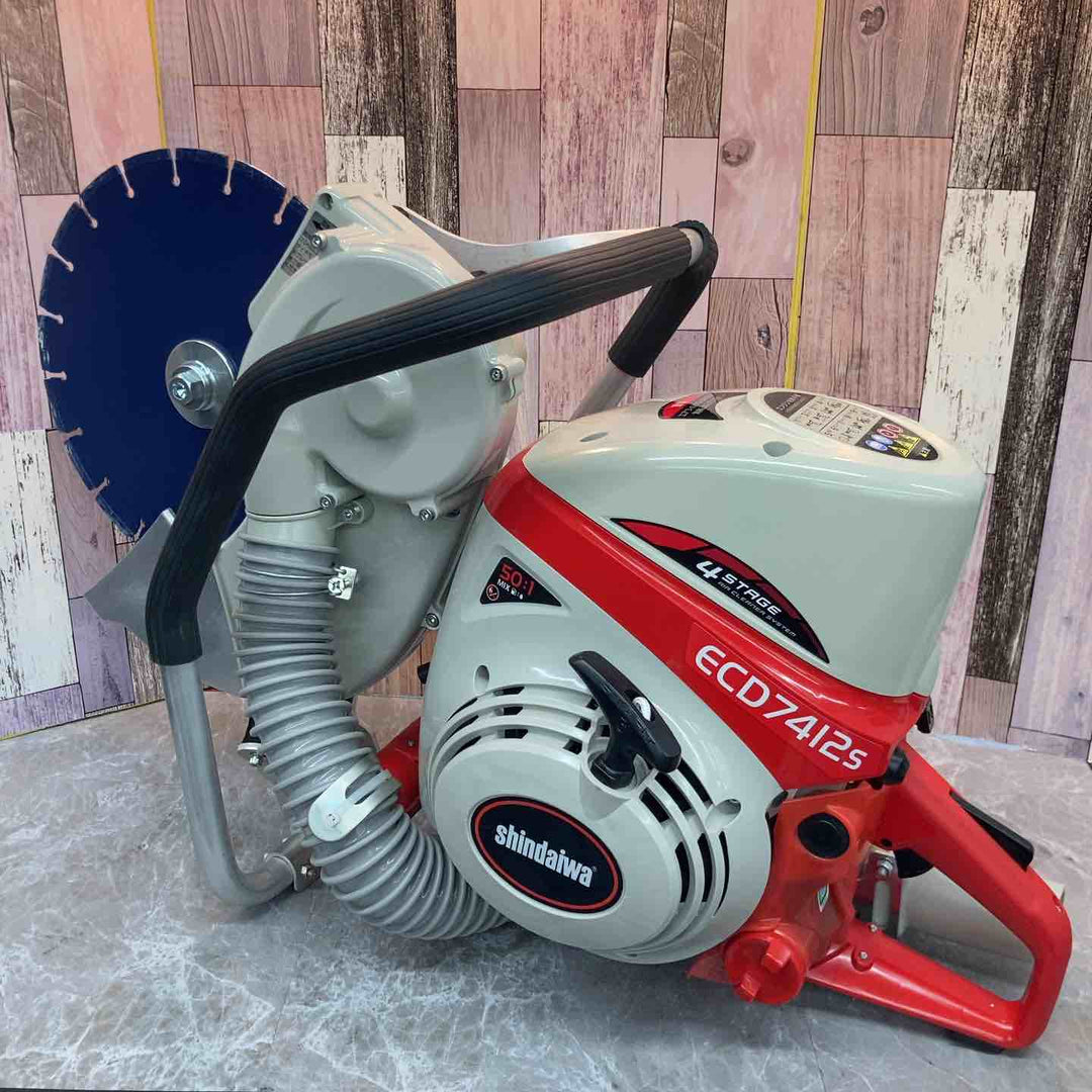 ◇新ダイワ 集塵式エンジンカッター ECD7412S【八潮店】