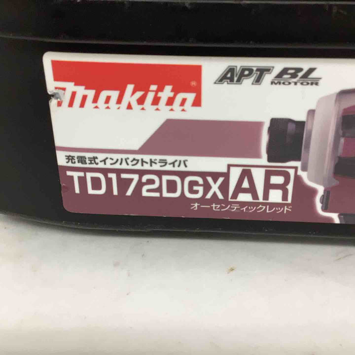 ★マキタ(makita) コードレスインパクトドライバー TD172DGXAR【狭山】
