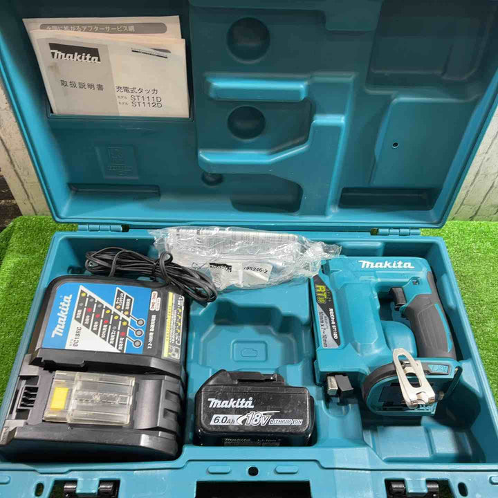 ◇マキタ(makita) 18V コードレスタッカ ST112DRG 動作確認済み【川口店】