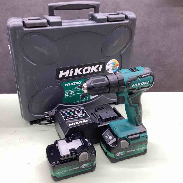 ◇ハイコーキ(HiKOKI) コードレス振動ドライバドリル DV18DD(2XCZ)【越谷店】