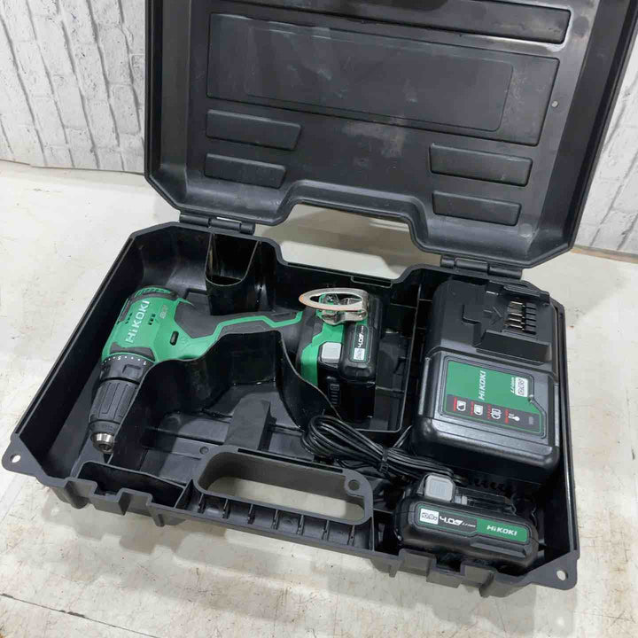 ★ハイコーキ(HIKOKI ※旧:日立工機) 10.8V コードレスドリルドライバー DS12DD(2LS)【川口店】