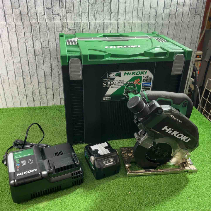 ★ハイコーキ(HIKOKI ※旧:日立工機) コードレスマルノコ C3605DYC(XPS) 動作確認済【川口店】