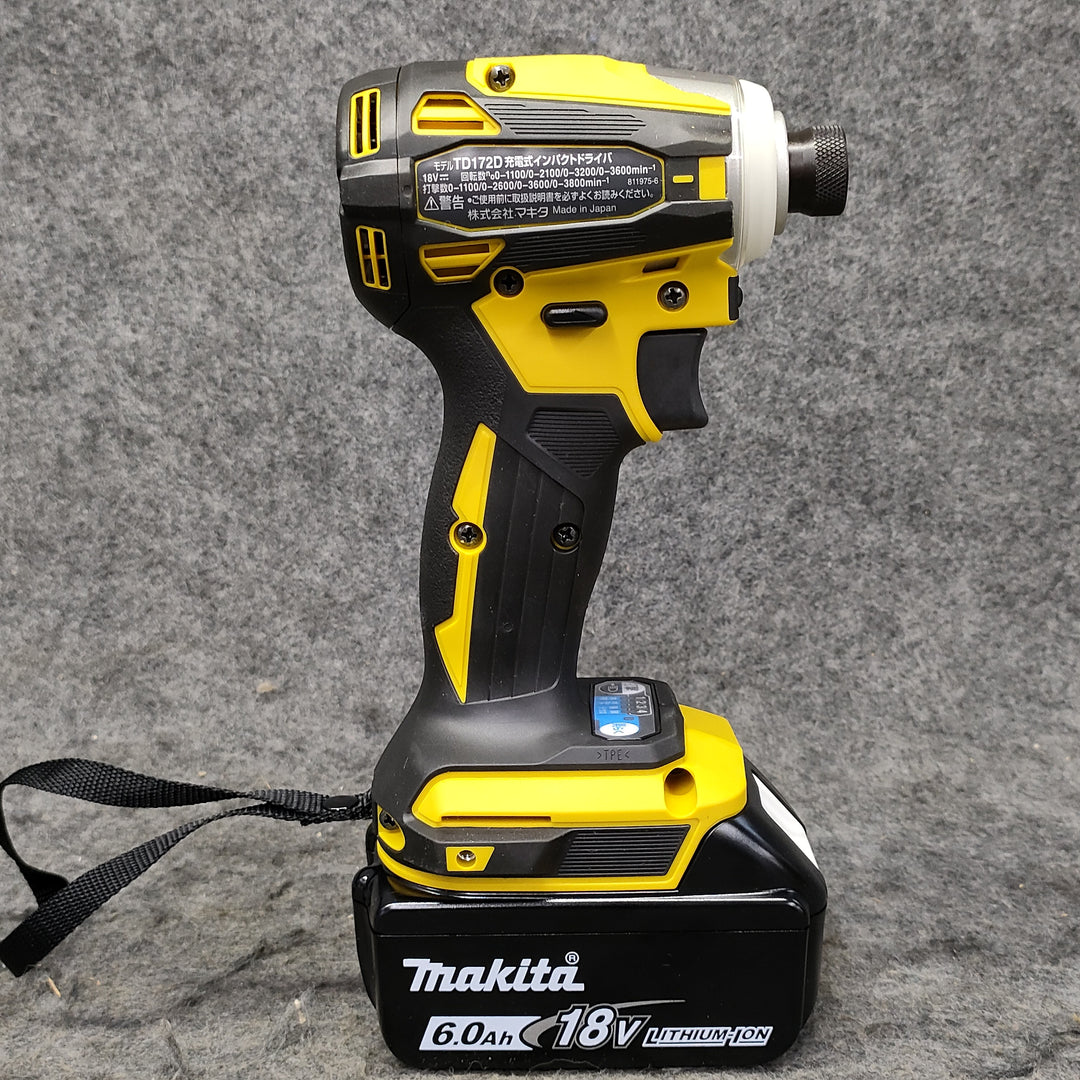 ★マキタ(makita) コードレスインパクトドライバー TD172DGXFY【町田店】