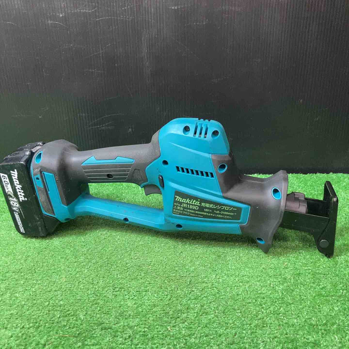 ★マキタ(makita) コードレスレシプロソー JR189DRGX 18V6.0Ahバッテリー1個のみ 代用ケース【岩槻店】