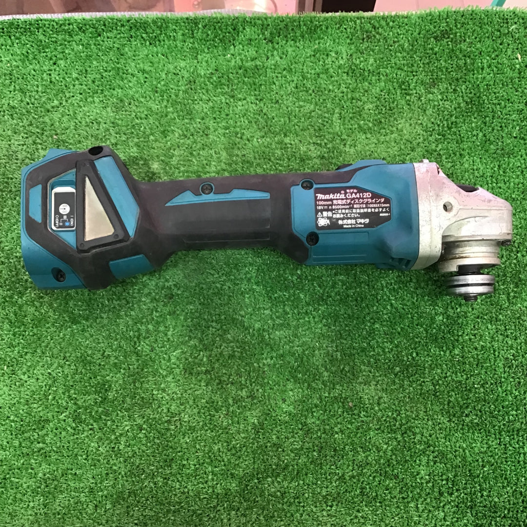 【中古】マキタ(makita) 100mmコードレスディスクグラインダ GA412DZ【草加店】