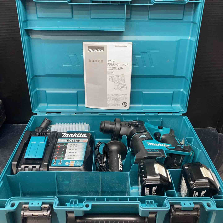 マキタ(makita) コードレスハンマドリル HR171DRGX【川越店】