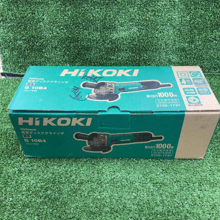 ◇HiKOKI(ハイコーキ) AC100V ディスクグラインダー G10B4 トイシ径100mm【川崎店】