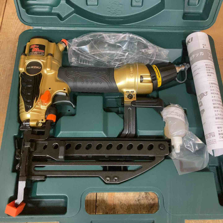 【未使用品】★ハイコーキ(HIKOKI ※旧:日立工機) 高圧フロアタッカ N5004HMF【所沢店】