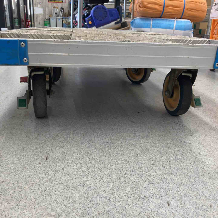 【店頭受取り限定】アルミ製 6輪台車 最大積載質量1t 大型台車 A6-JTC-N【八潮店】