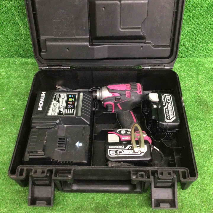 【現状品】 ハイコーキ/HIKOKI コードレスインパクトドライバー WH14DDL2(2LYPK)(R) 【鴻巣店】