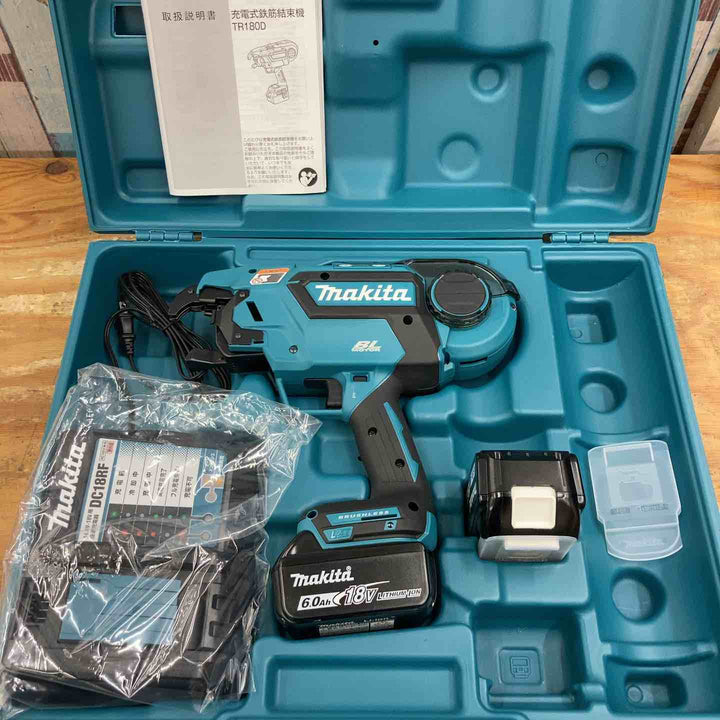 ★マキタ(makita) コードレス鉄筋結束機 リバータイア TR180DRGX【柏店】