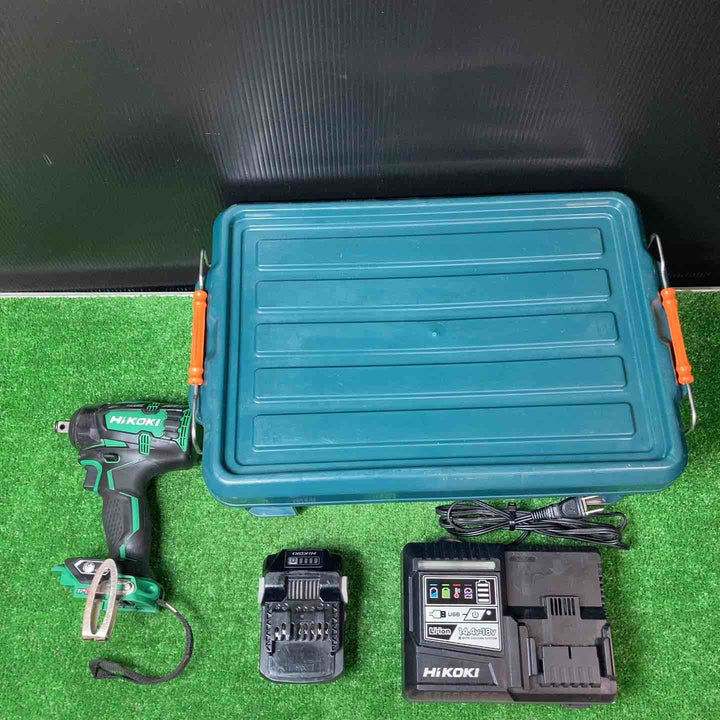 ★ハイコーキ(HIKOKI ※旧:日立工機) コードレスインパクトレンチ WR36DC(2XP) バッテリー36V/2.5Ah×1個、充電器付き【岩槻店】