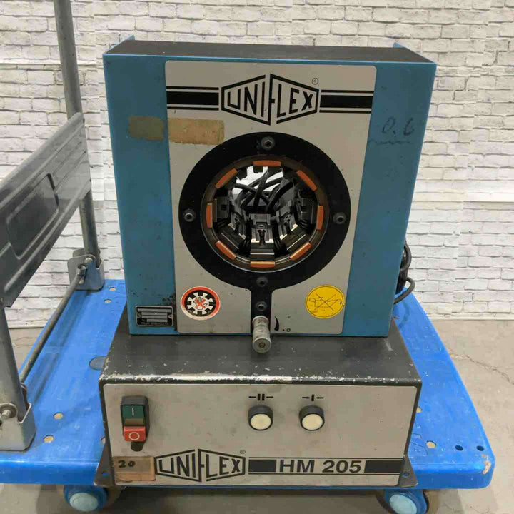 【店頭受取り限定】▼プロフレックス 油圧ホース加締機 HM205 コマ付き【川口店】
