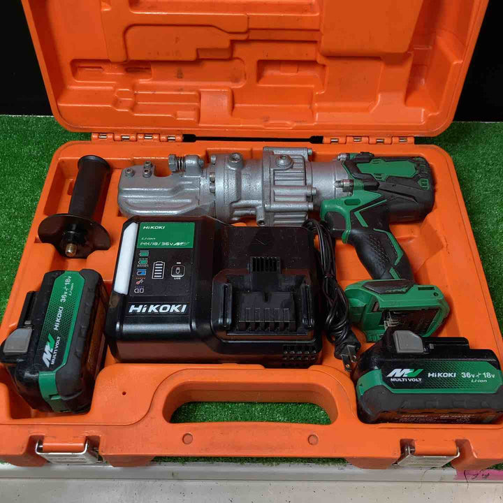 ★美品★IKK DIAMOND(旧:石原) コードレス鉄筋カッター DCC-1636HR バッテリー2個・充電器・ケース・付き 【岩槻店】
