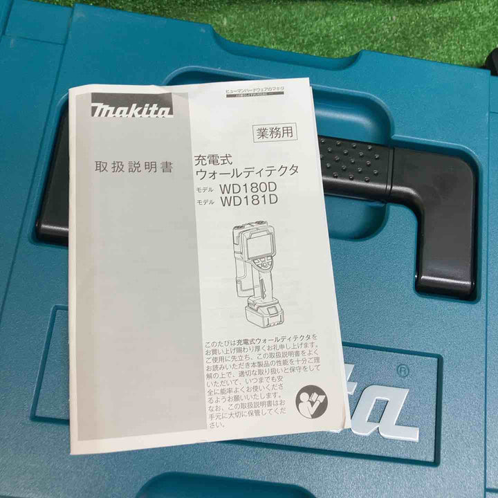 【未使用品(店頭展示品)】マキタ(makita) コードレスウォールディテクタ コンクリート探知機 WD181DZK【川越店】