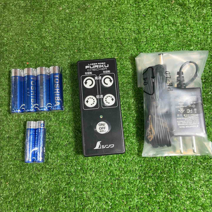 【未使用品】 シンワ測定 レーザー墨出し器 不陸チェッカー グリーン 71621 レーザーロボ 【藤沢店】