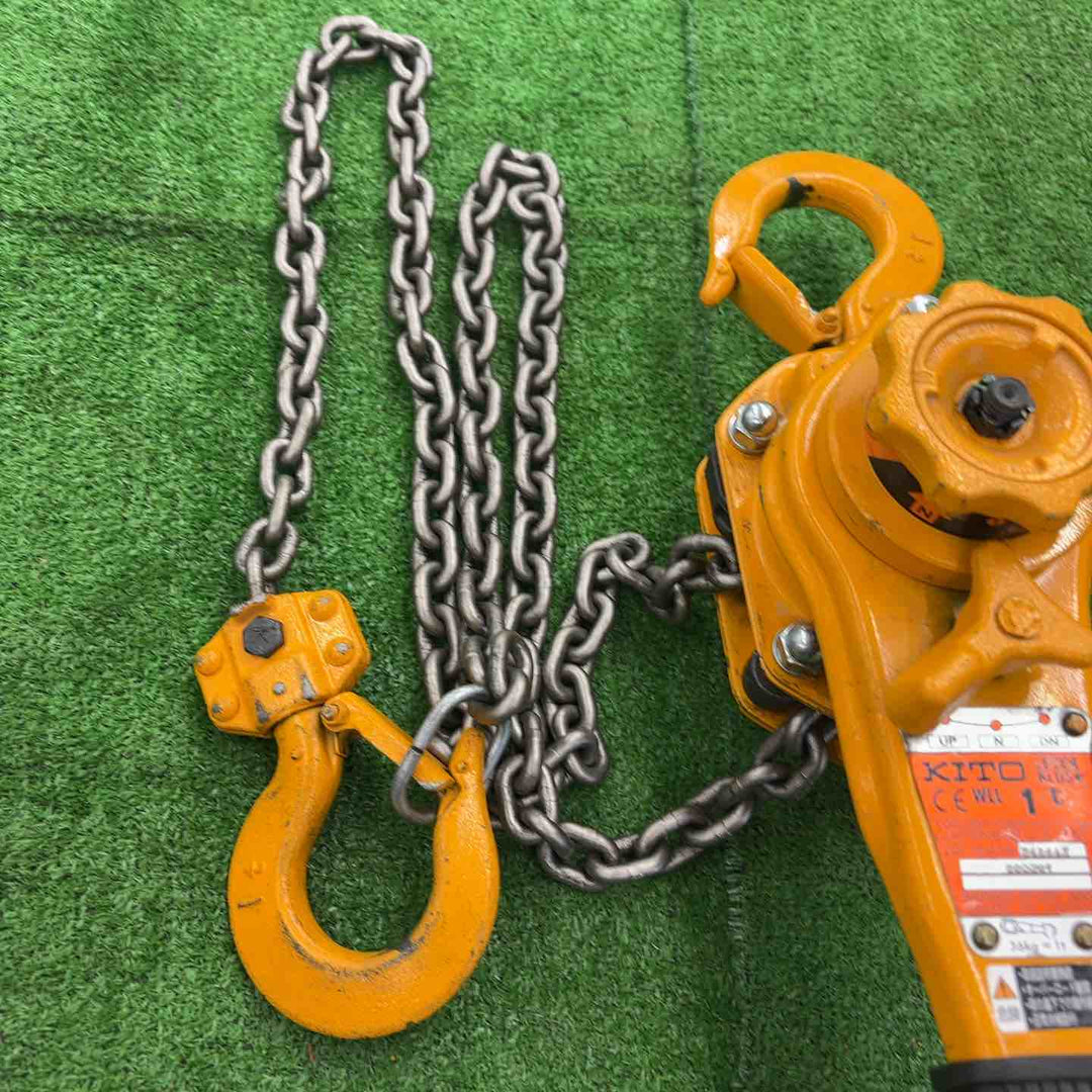 【中古品】キトー(KITO) レバーブロック LB010 1t　【桶川店】