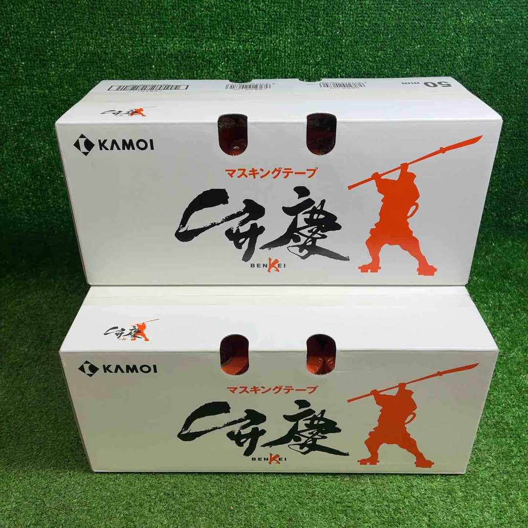 【未使用品】 カモ井 マスキングテープ 弁慶 50mm×18m 20P 3箱セット 計60P 【藤沢店】