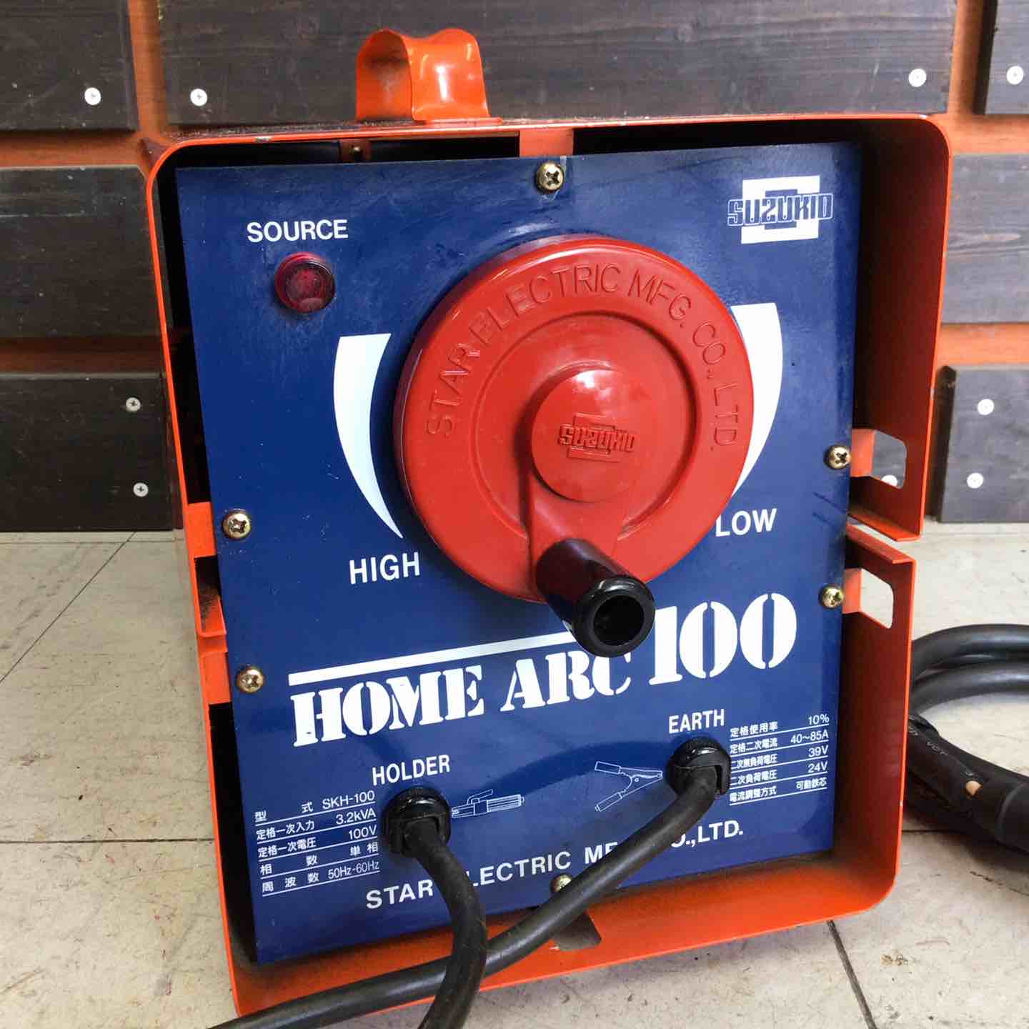 中古品】 スター電器 家庭用100V溶接機 HOME ARC100 【鴻巣店