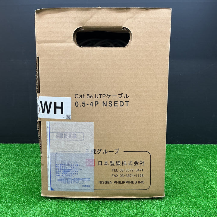 【未使用品】日本製線グループ Cat 5e UTPケーブル 0.5-4P NSEDT【電材館越谷店】